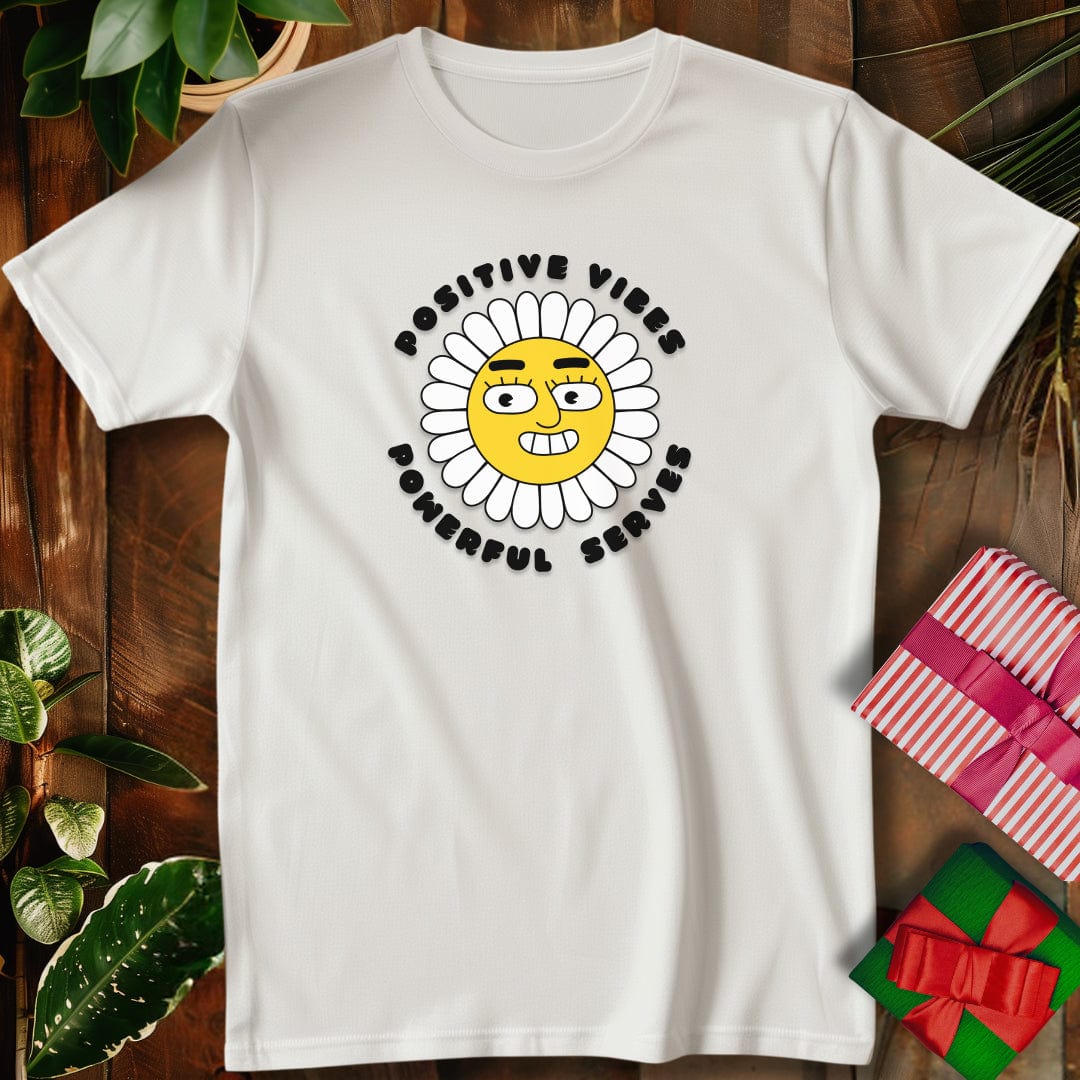 Positive Vibes Powerful Serves T-Shirt
